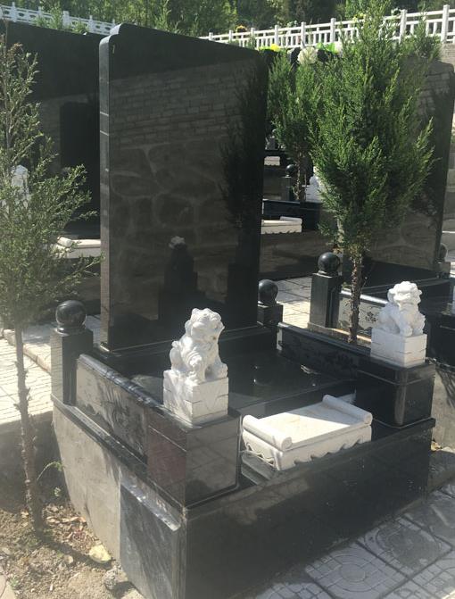 西安九龍山墓園-龍首區(qū)、蟠龍區(qū)、九真臺-中國黑6碑
