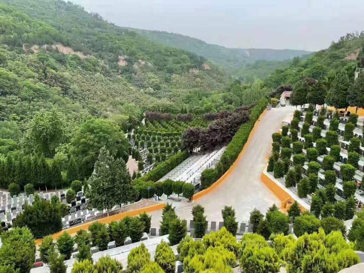 西安鯨魚溝壽陽山圖片，西安炮里壽陽山墓園電話