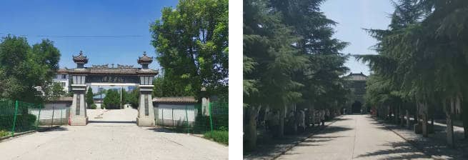 西安鎬京骨灰公墓的具體位置在哪里？該墓園有哪些特色？
